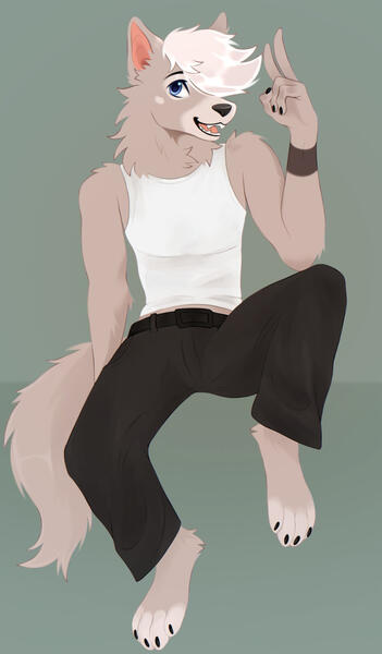 Full-rendered lineart